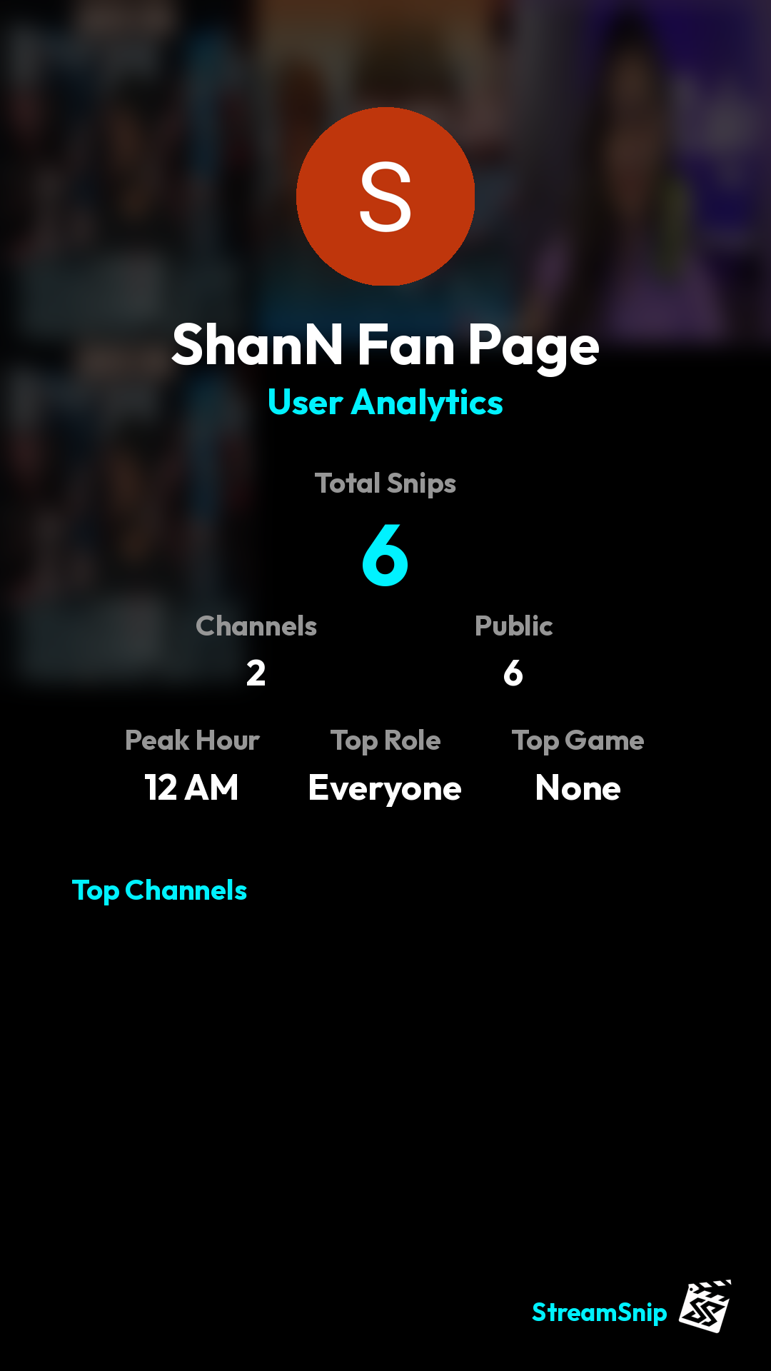 Stats Share Card
