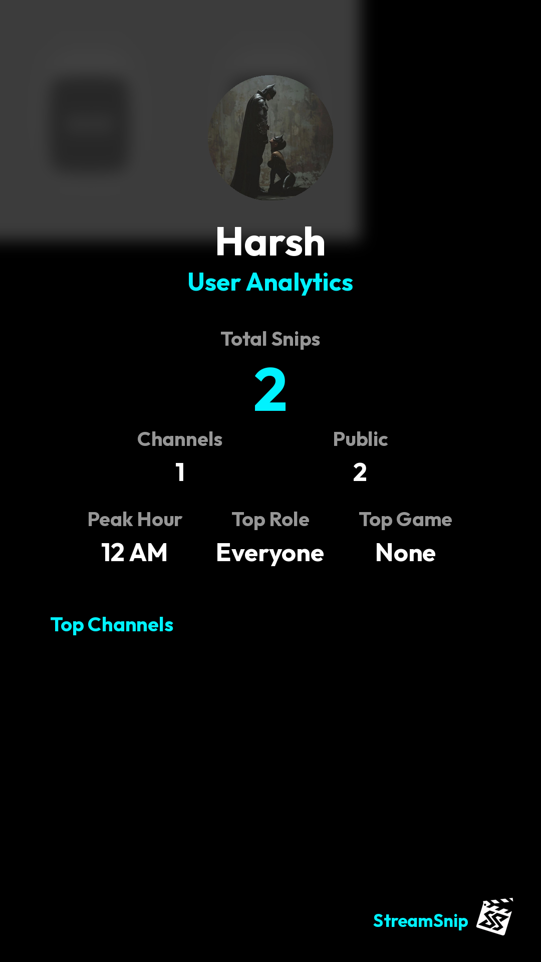 Stats Share Card