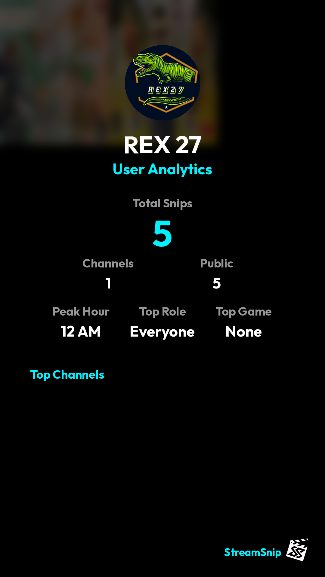 Stats Share Card