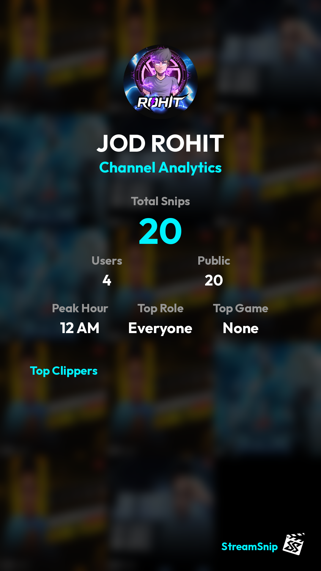 Stats Share Card
