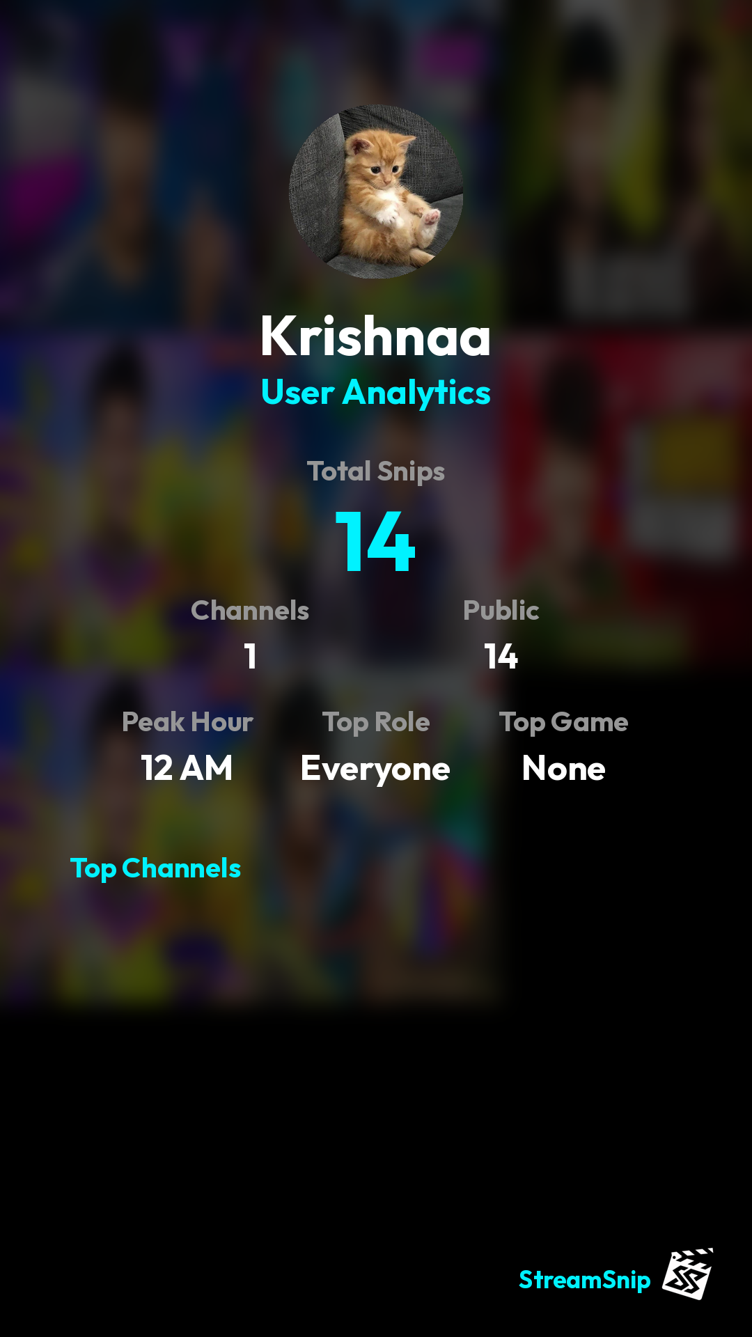 Stats Share Card