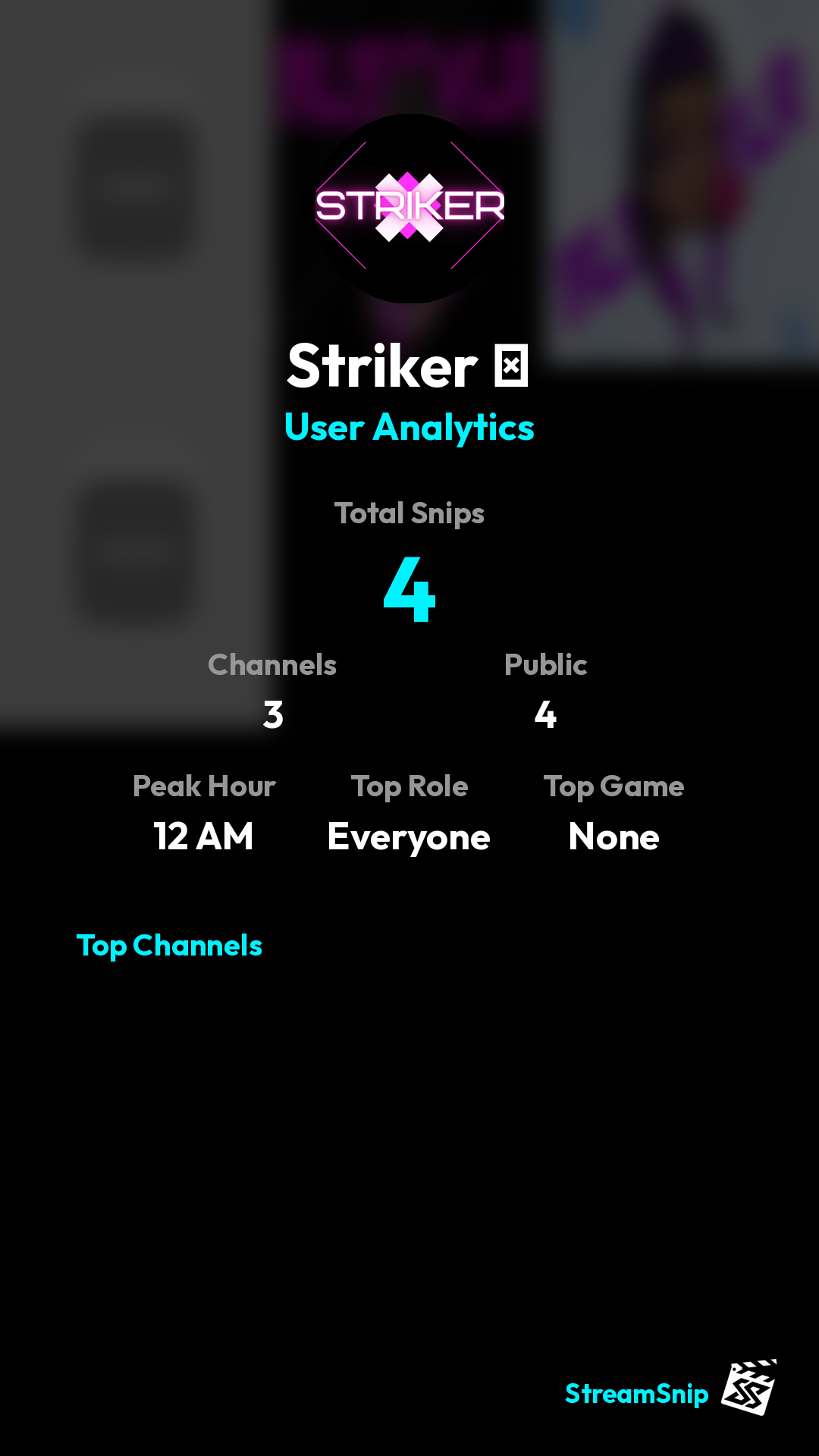 Stats Share Card