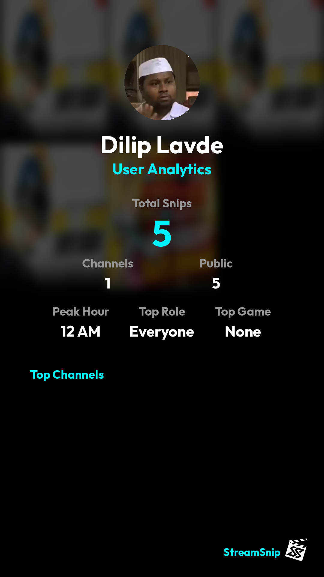 Stats Share Card