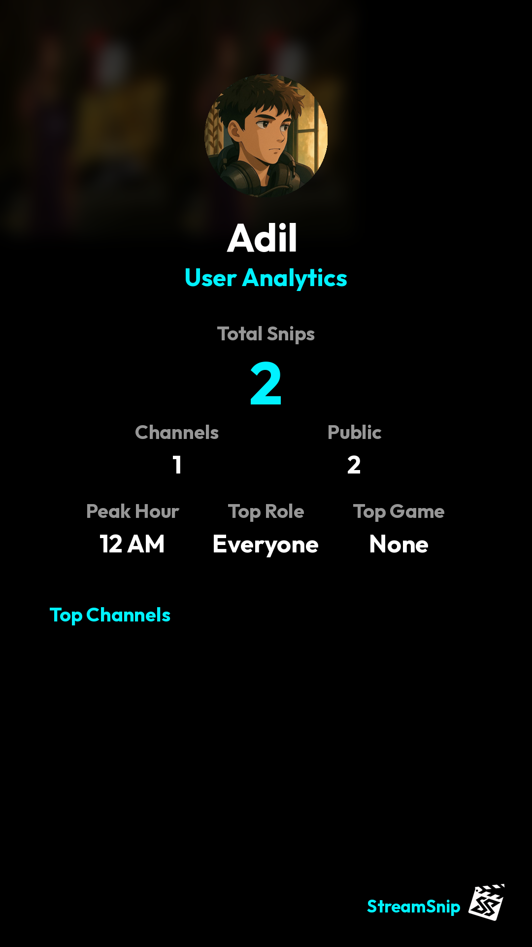Stats Share Card