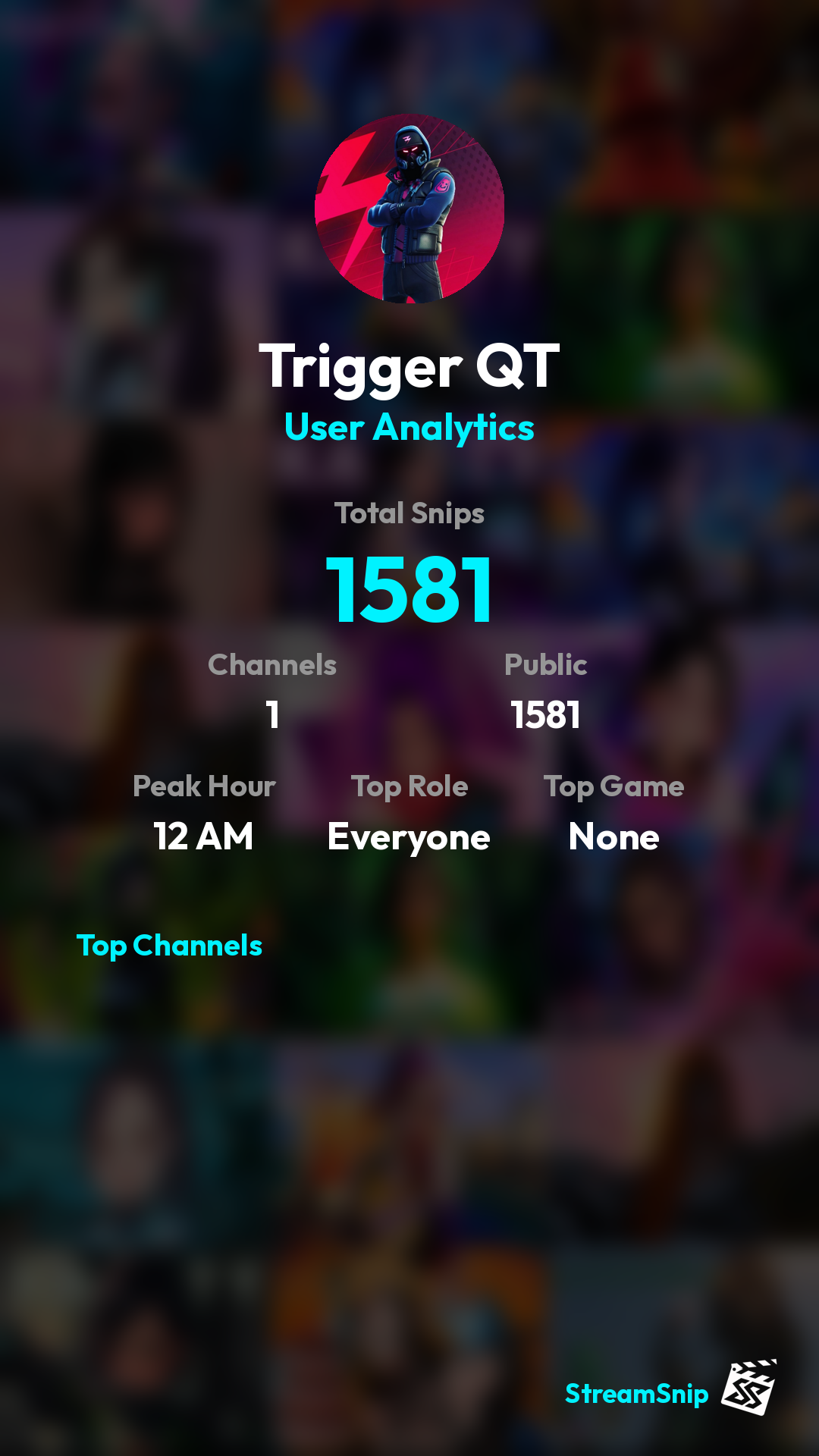 Stats Share Card
