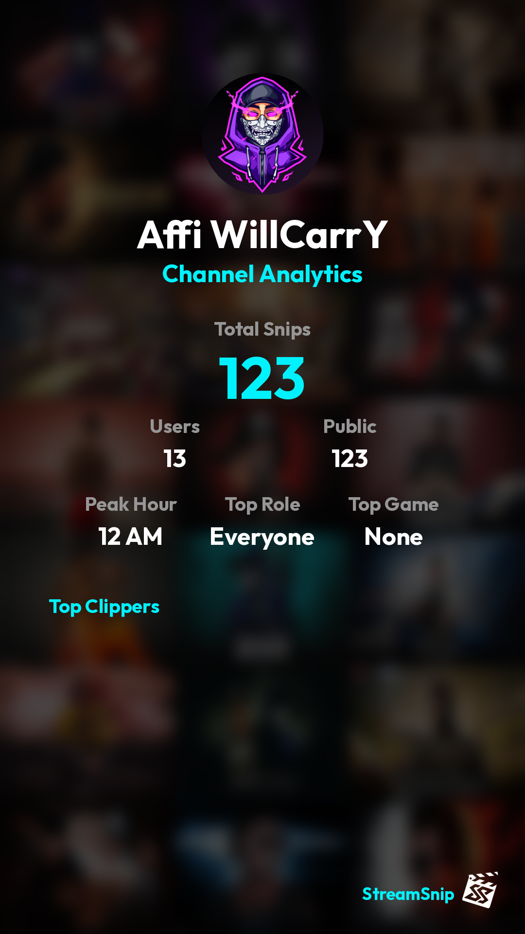 Stats Share Card