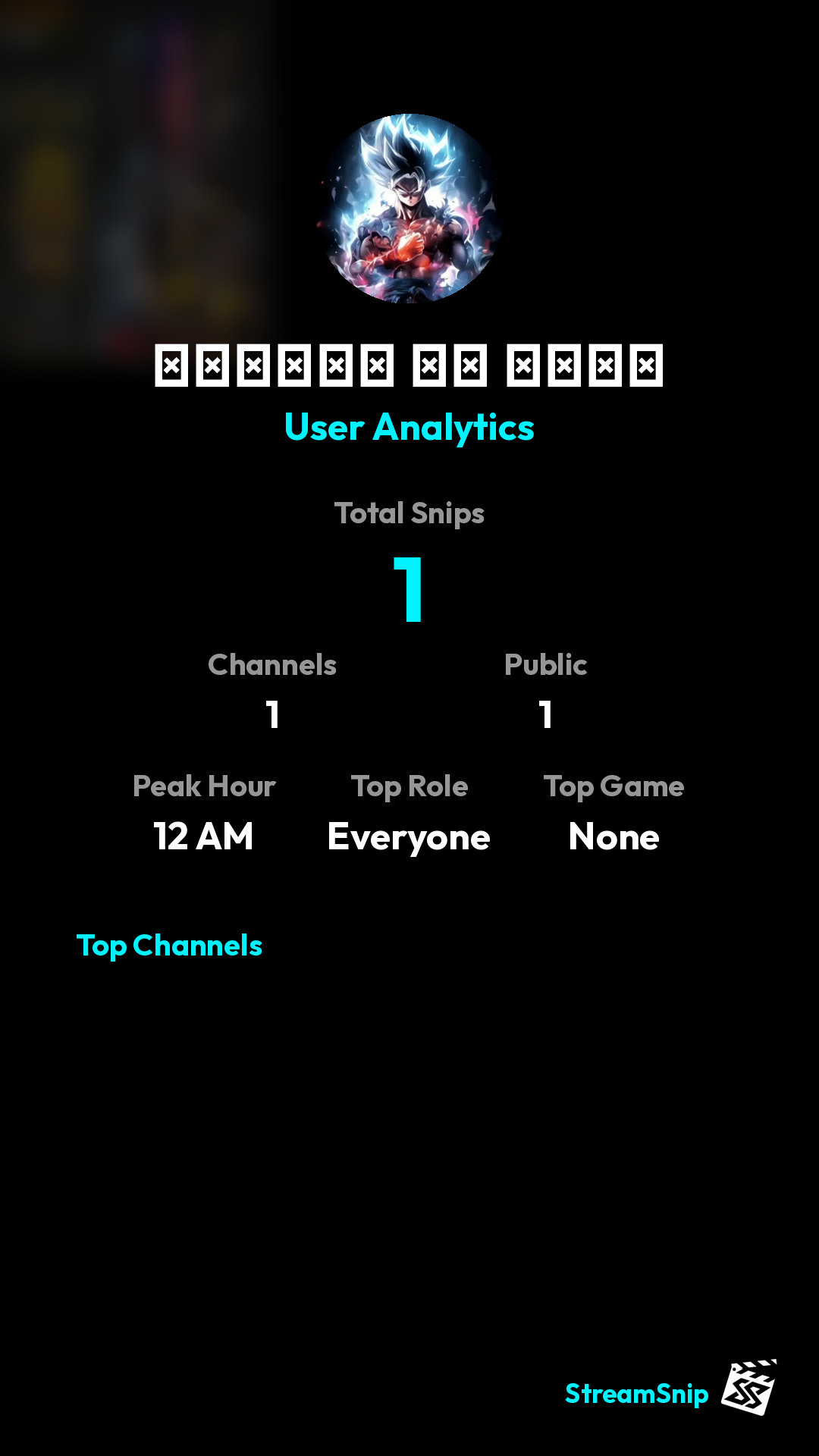 Stats Share Card