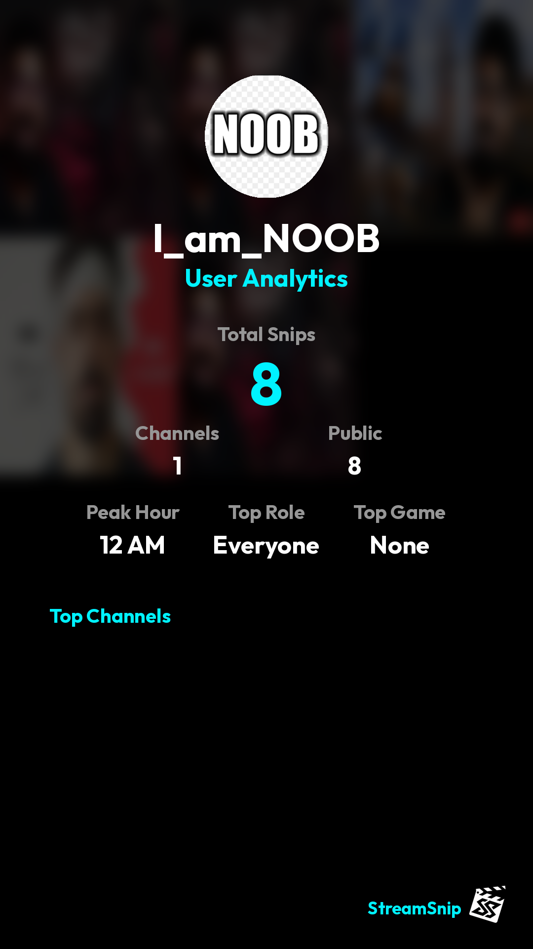 Stats Share Card