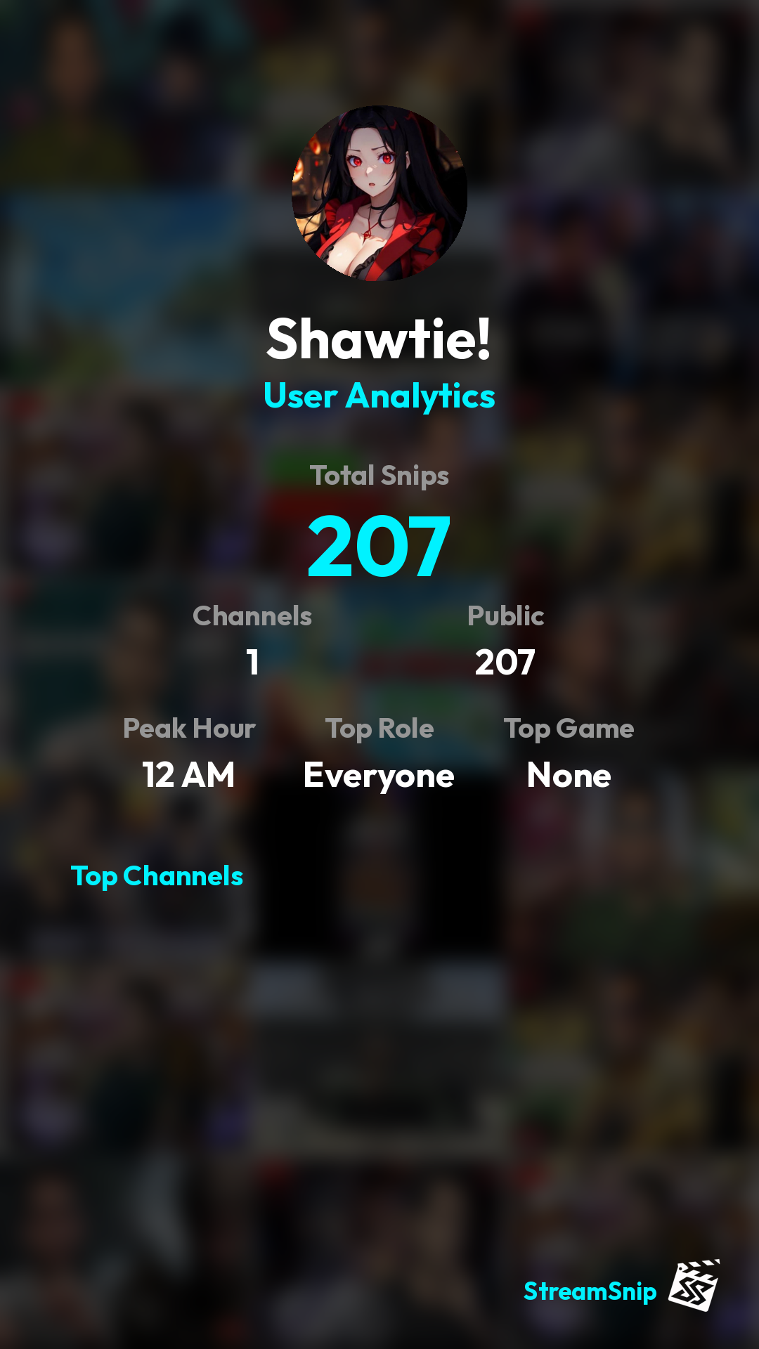 Stats Share Card