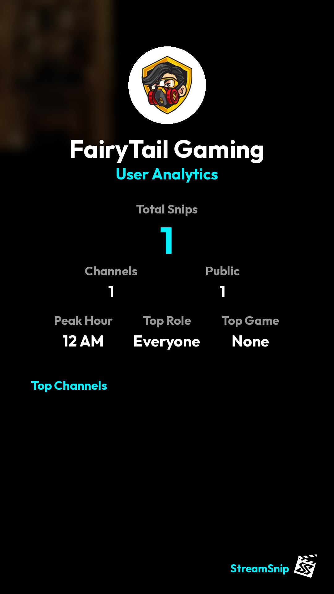 Stats Share Card