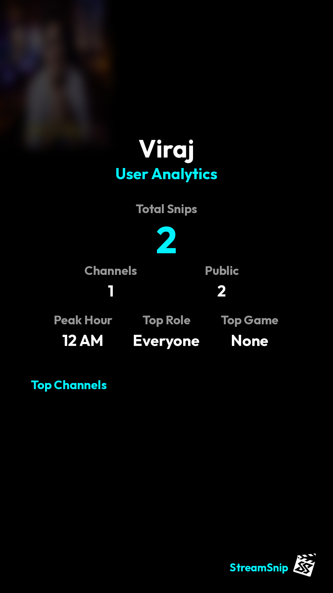 Stats Share Card