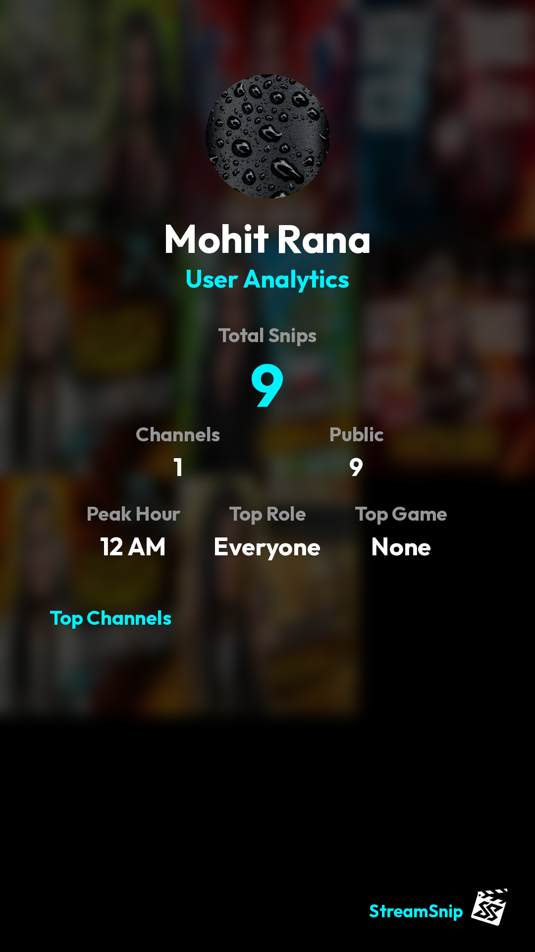 Stats Share Card