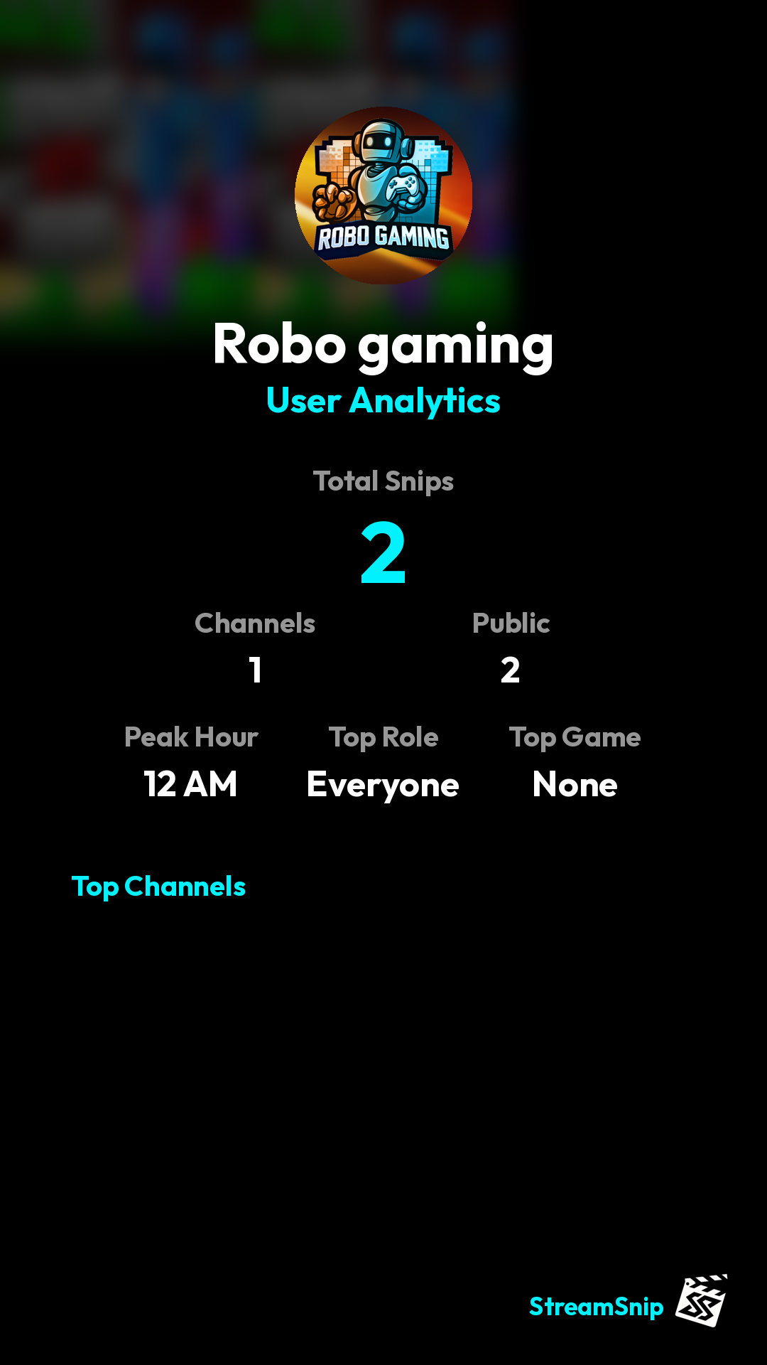 Stats Share Card