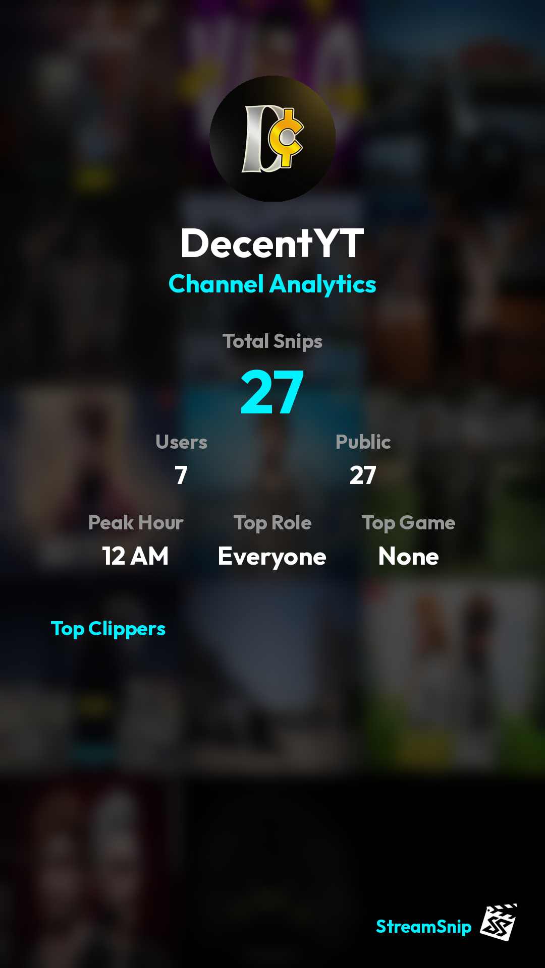 Stats Share Card