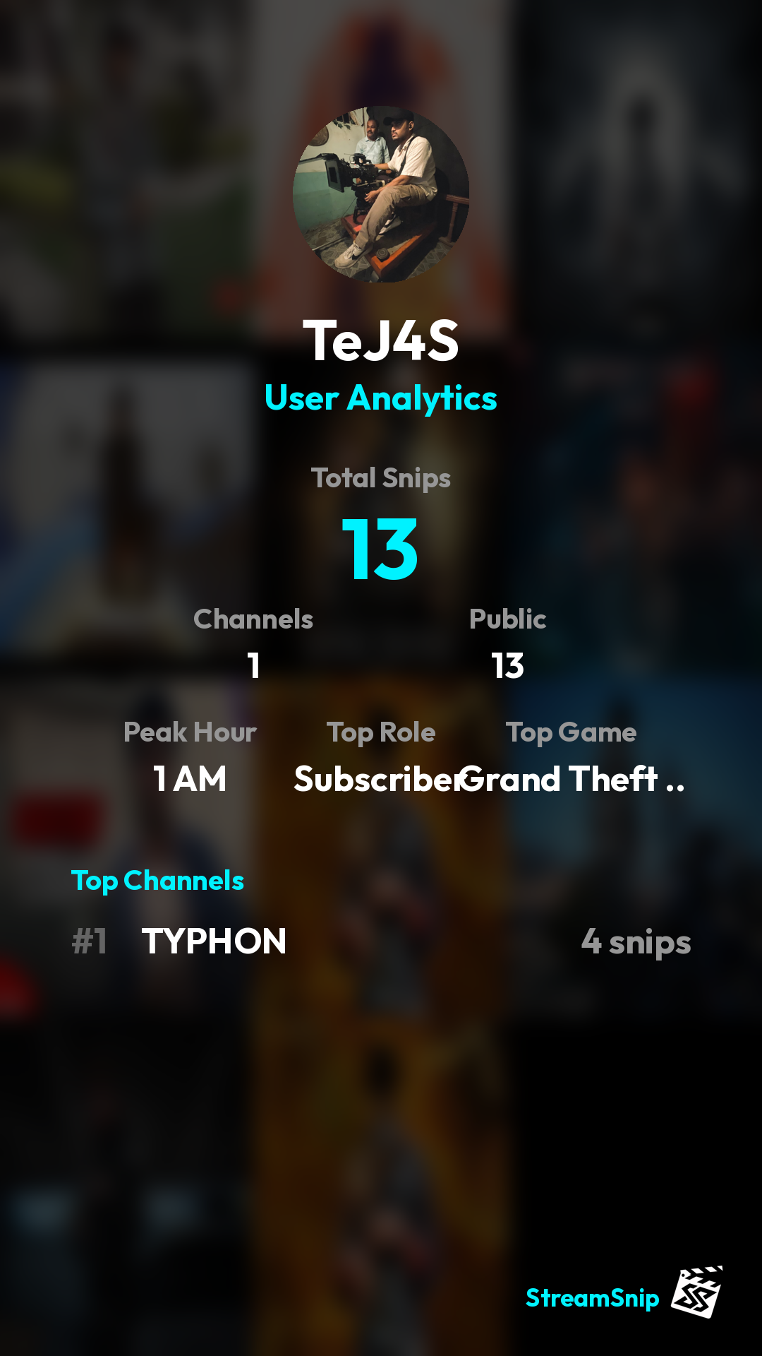 Stats Share Card