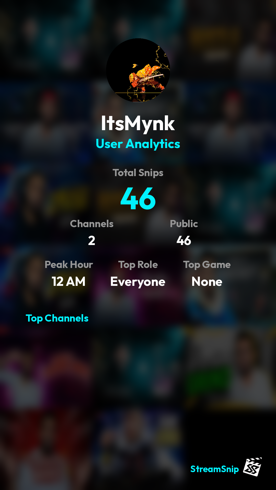 Stats Share Card