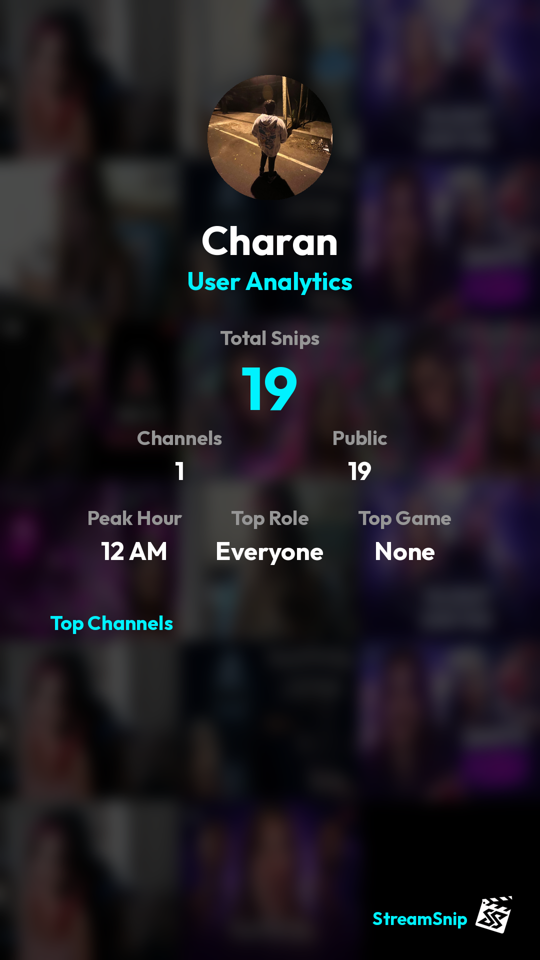 Stats Share Card