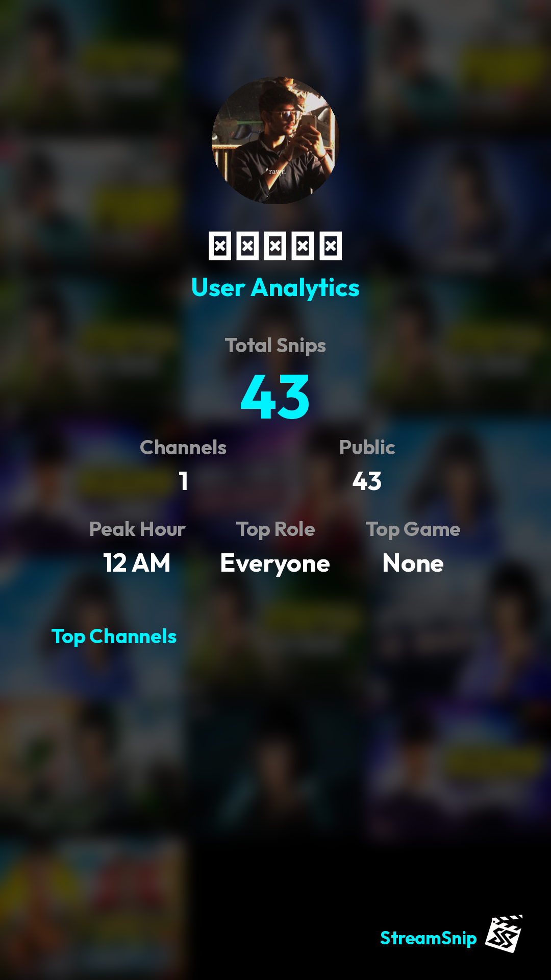 Stats Share Card