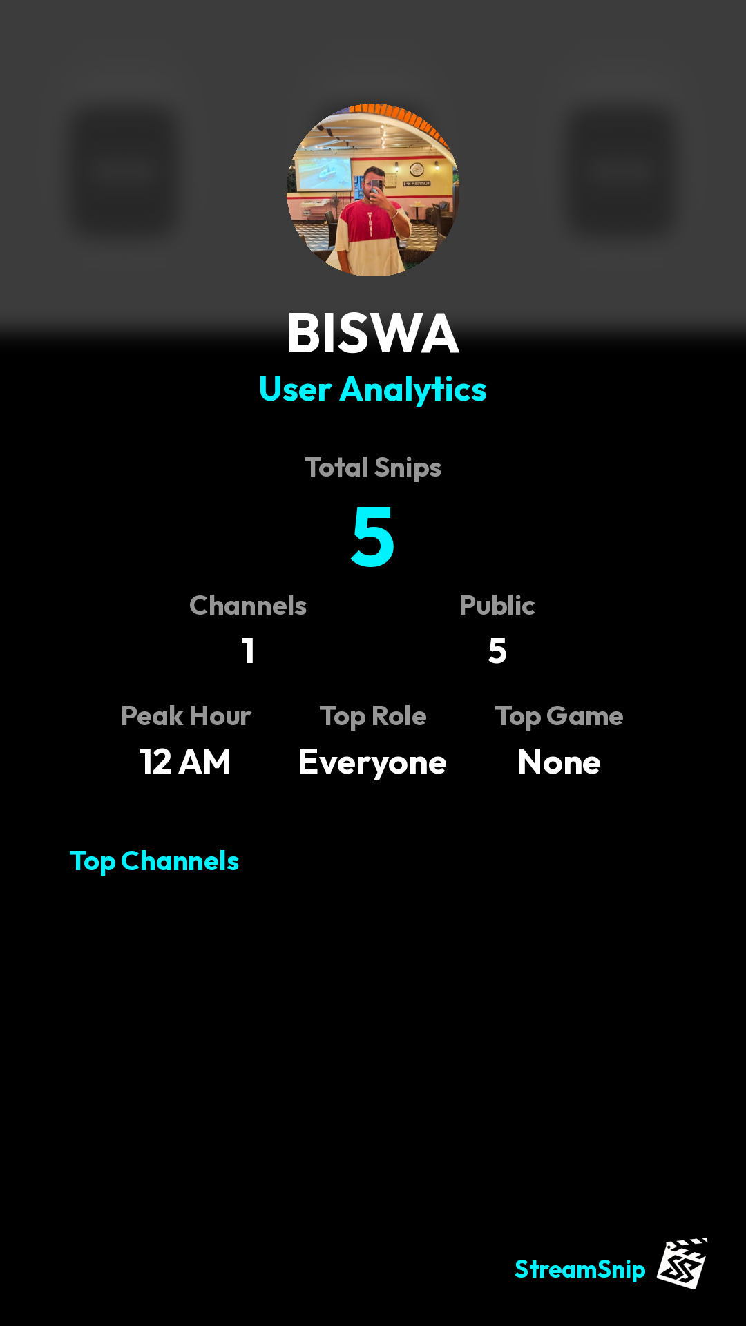Stats Share Card