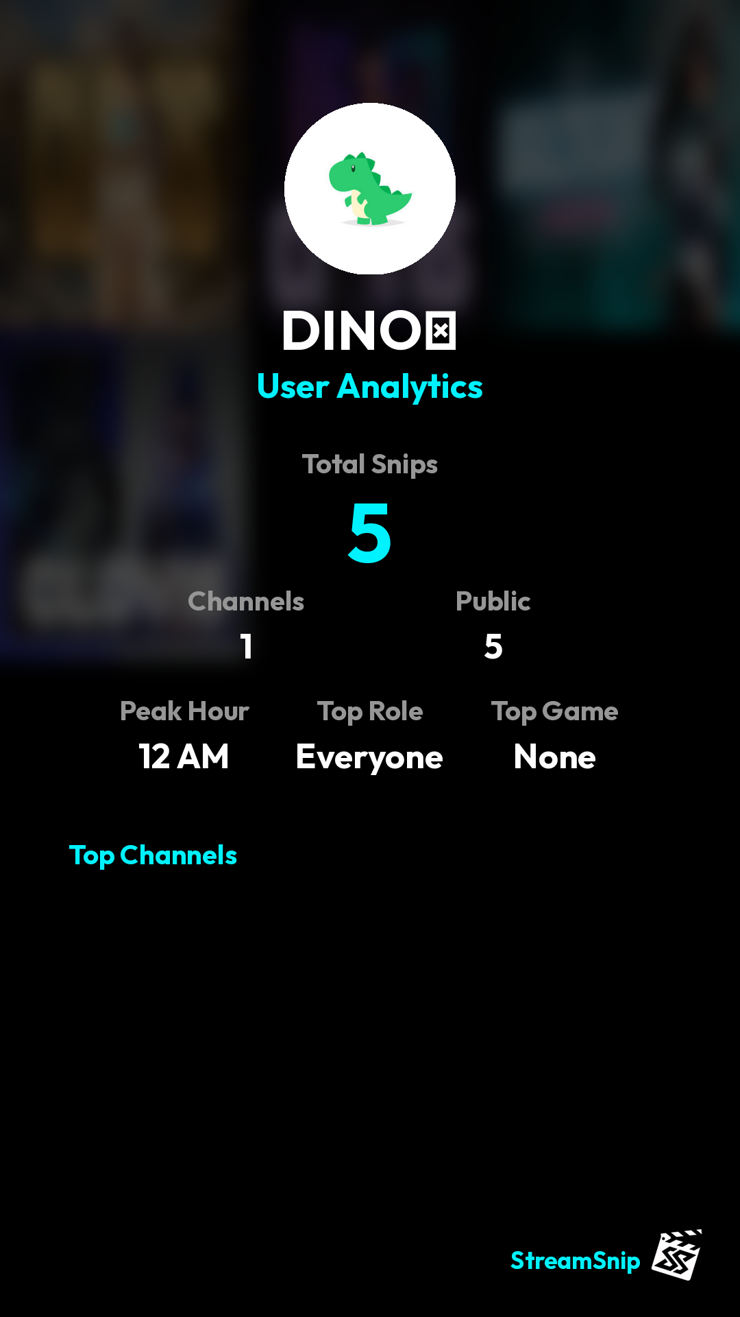 Stats Share Card