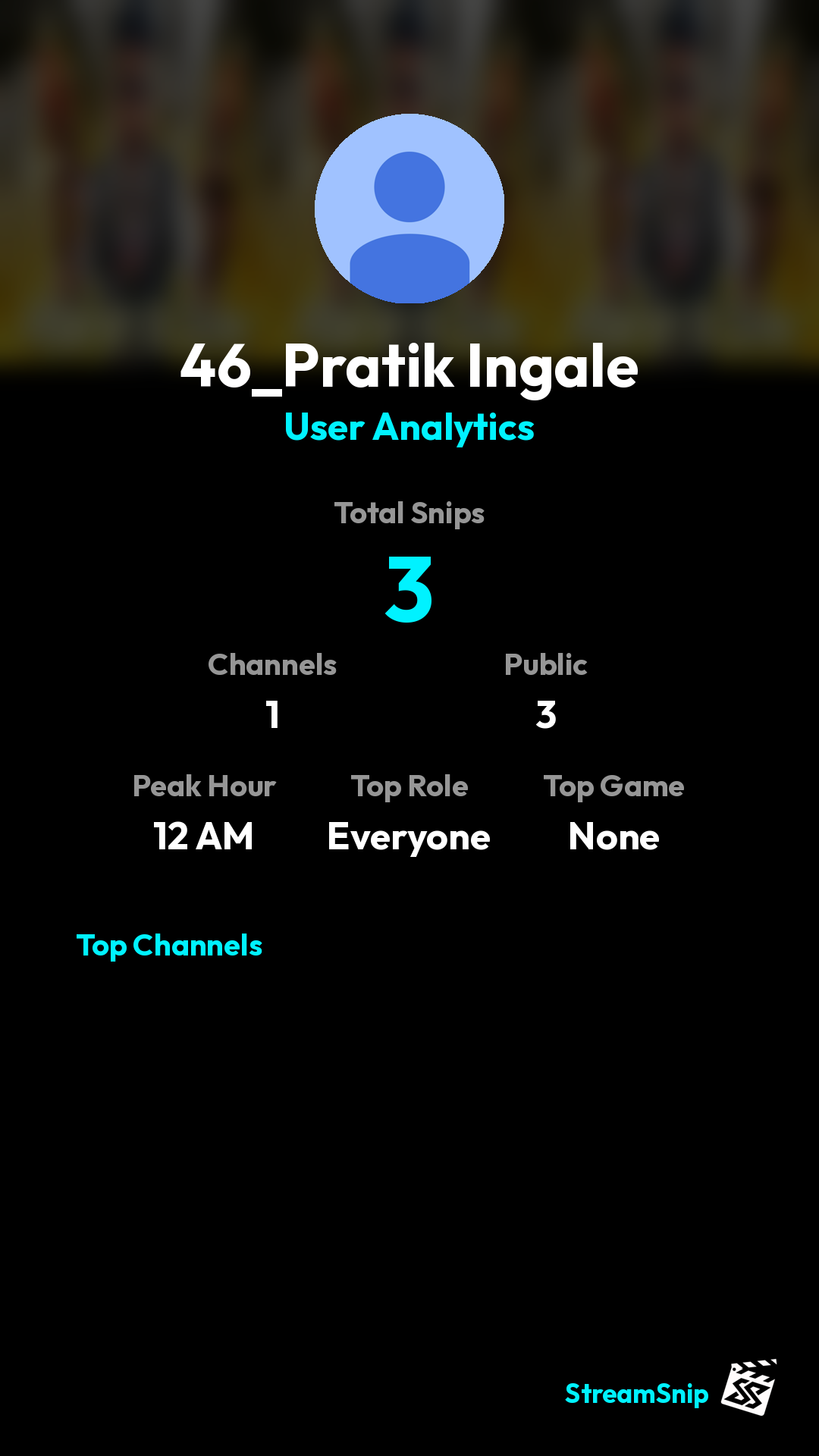 Stats Share Card