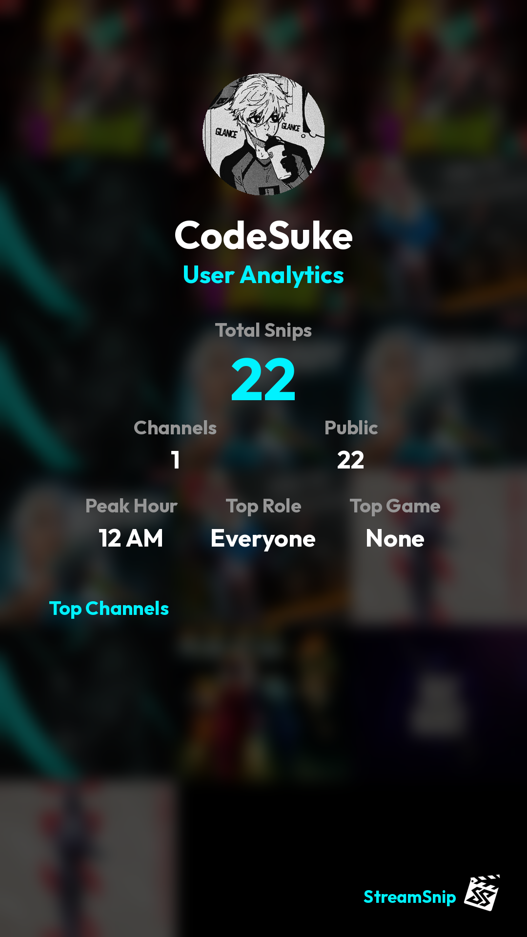 Stats Share Card