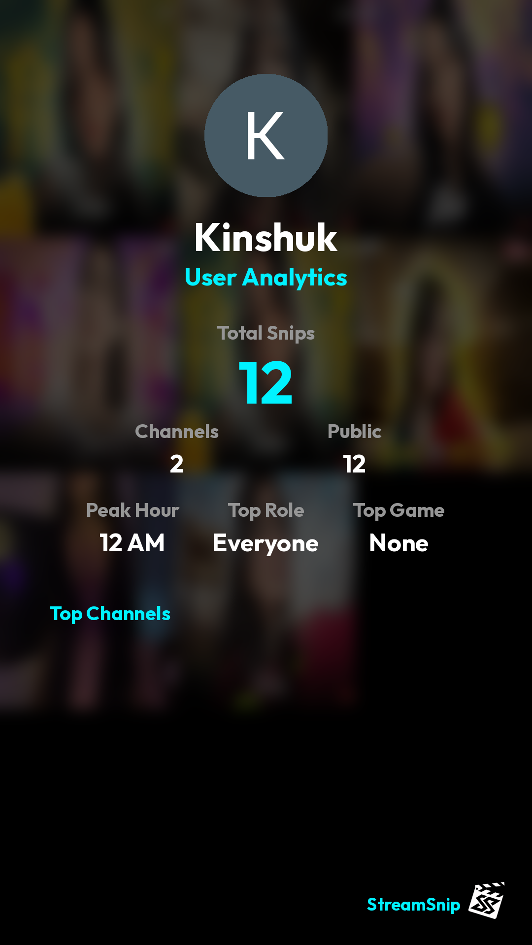 Stats Share Card