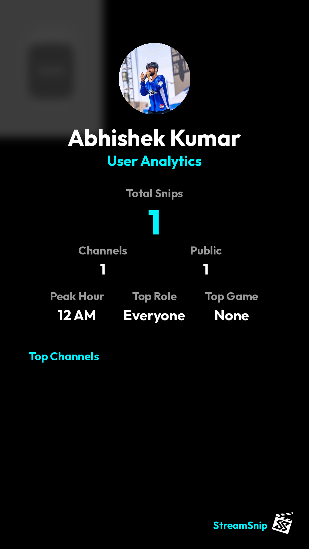 Stats Share Card