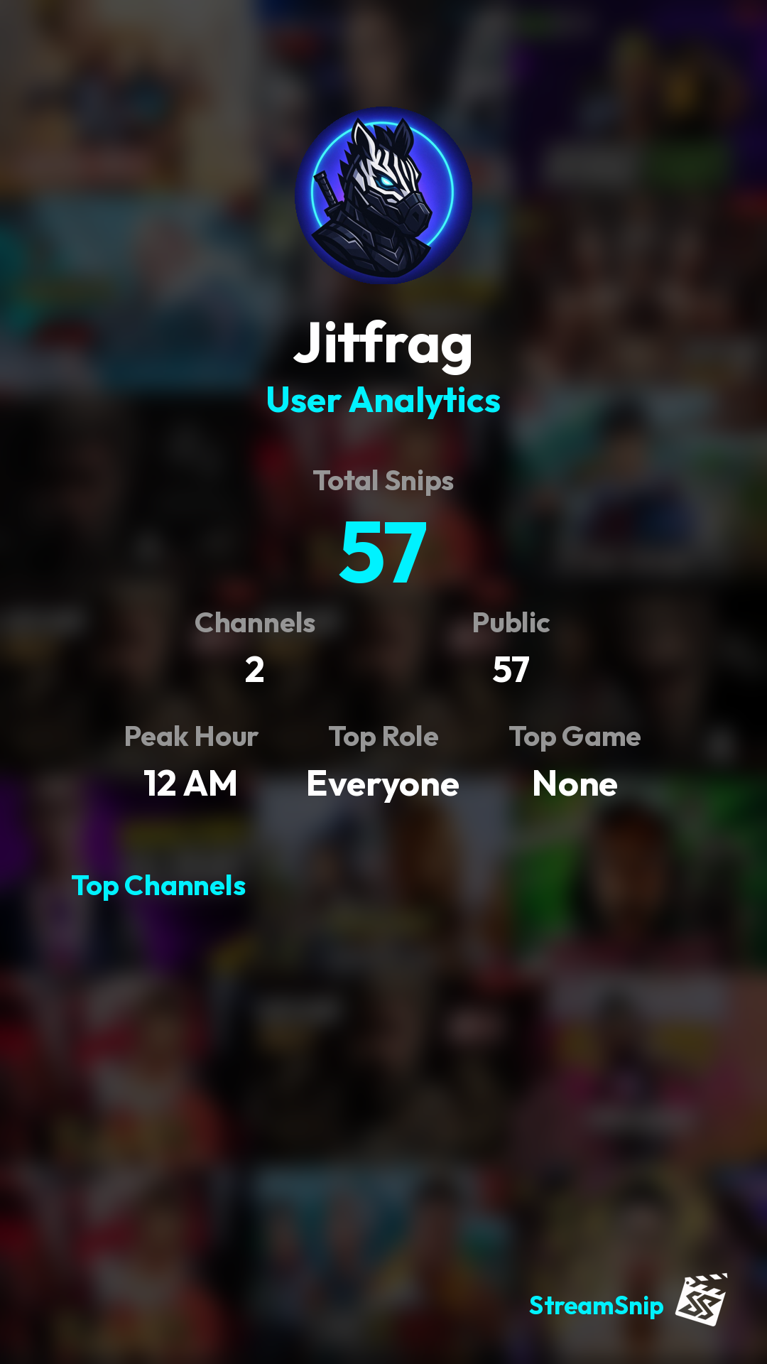 Stats Share Card