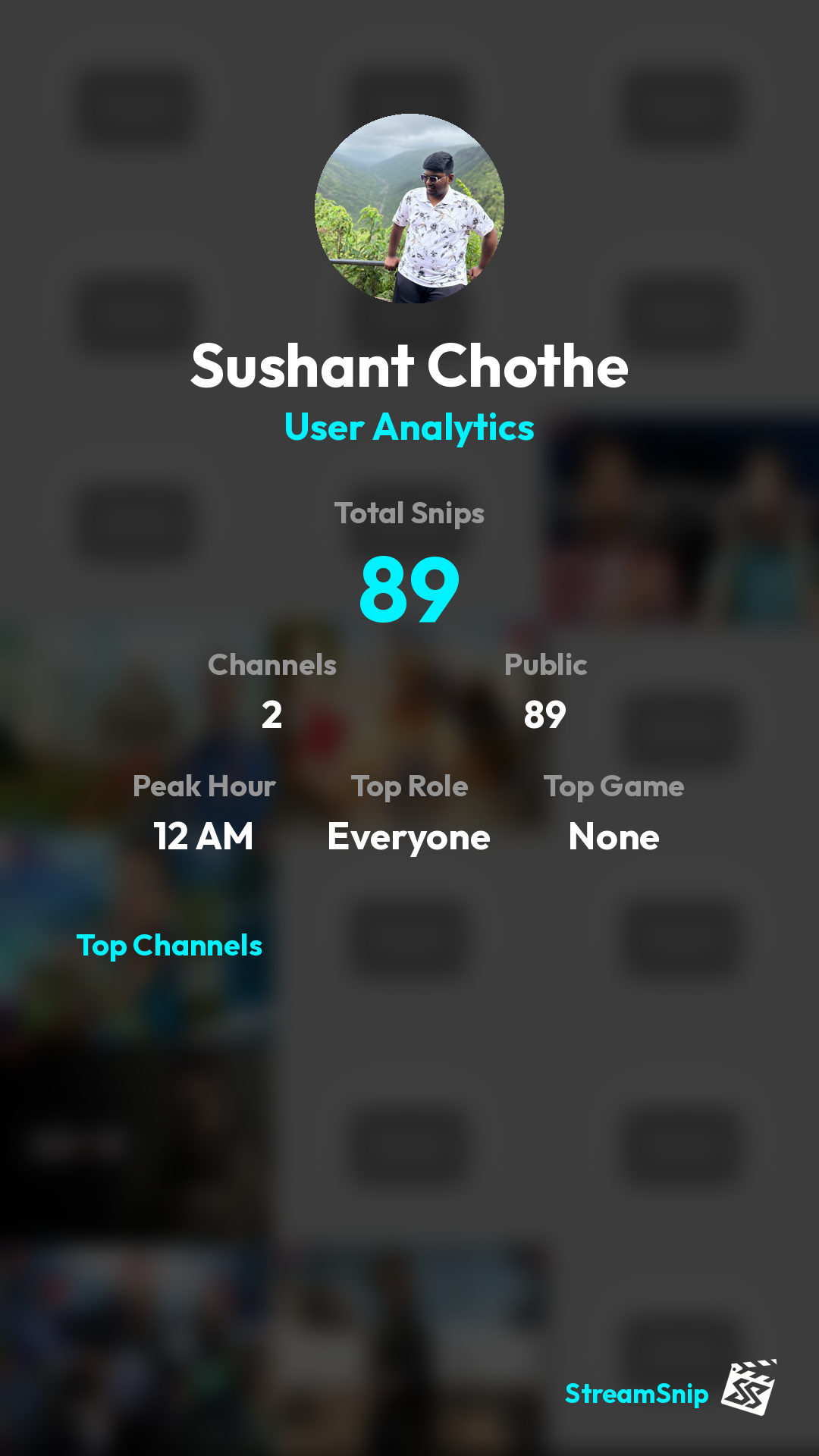 Stats Share Card