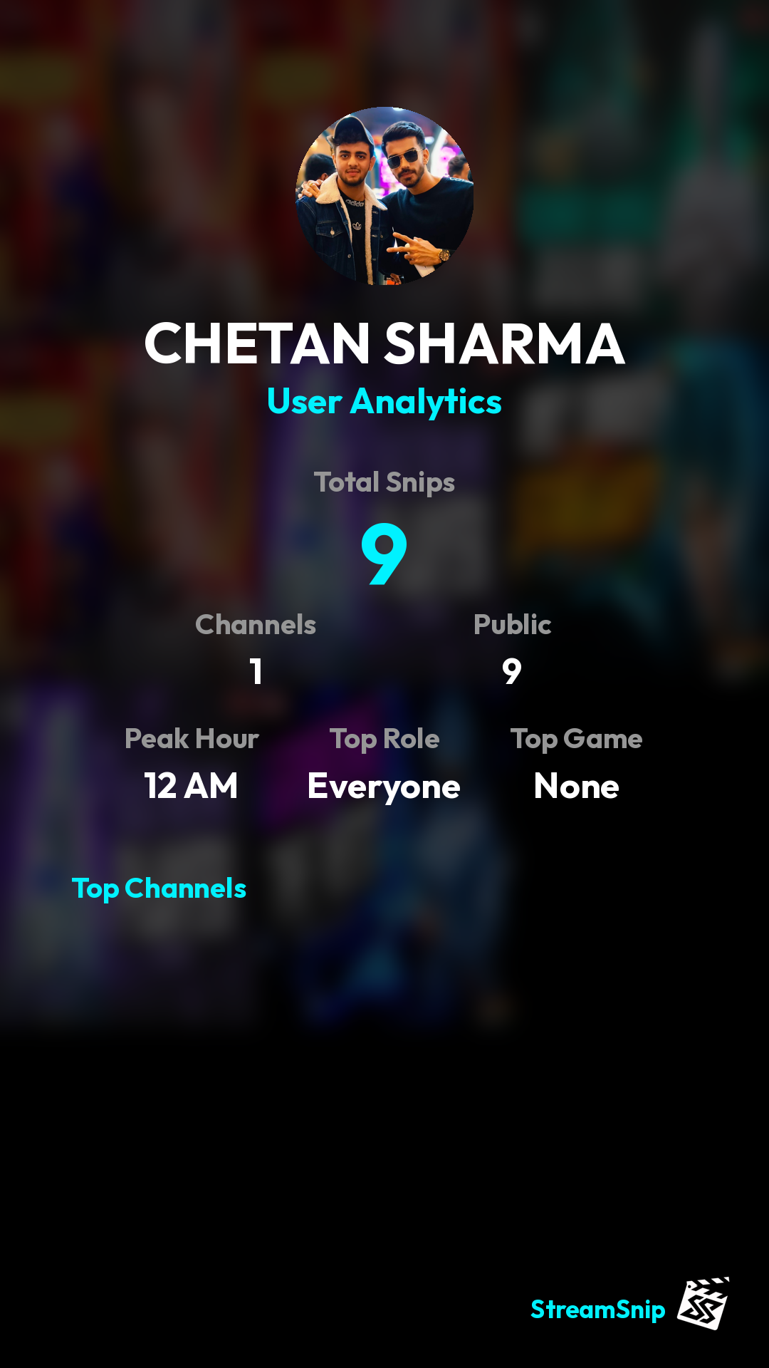 Stats Share Card