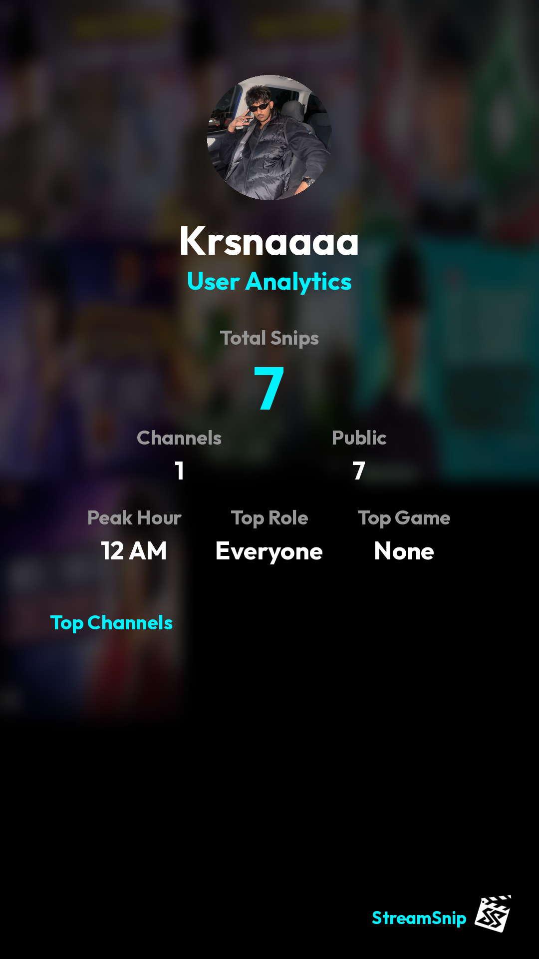 Stats Share Card