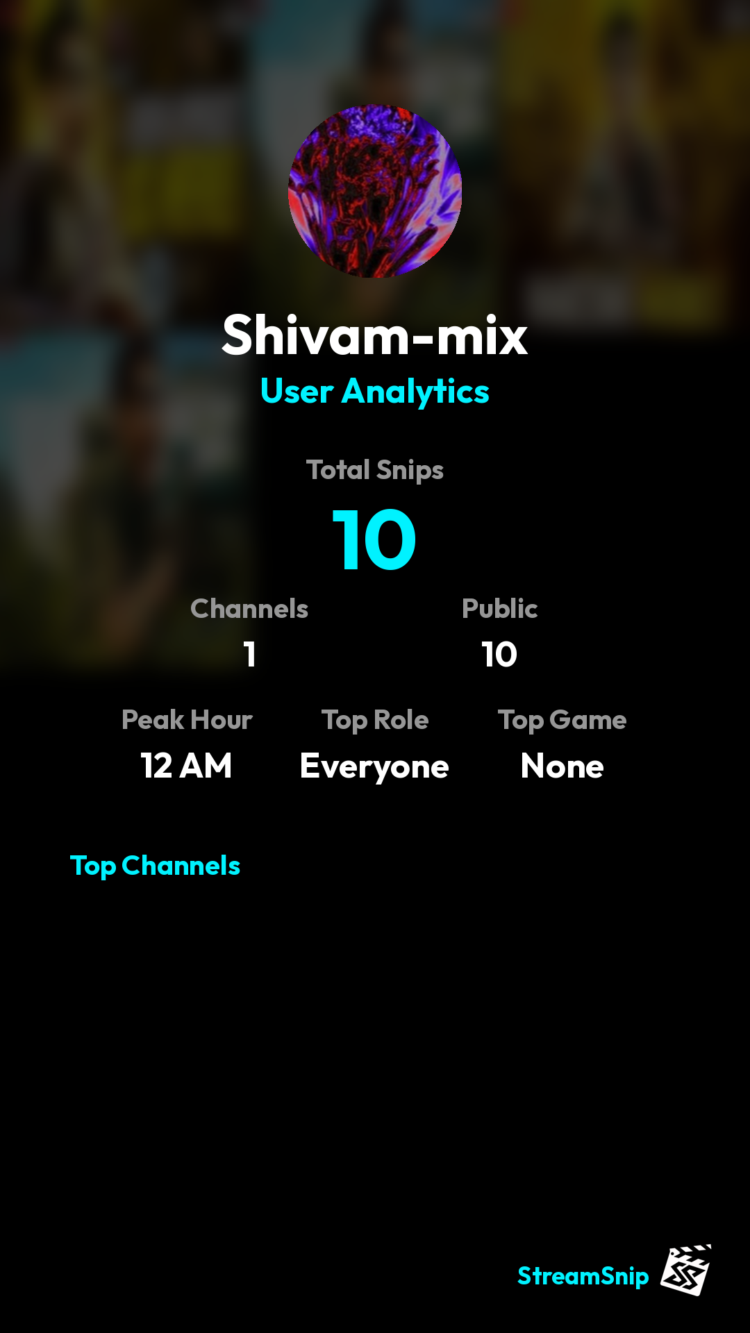 Stats Share Card