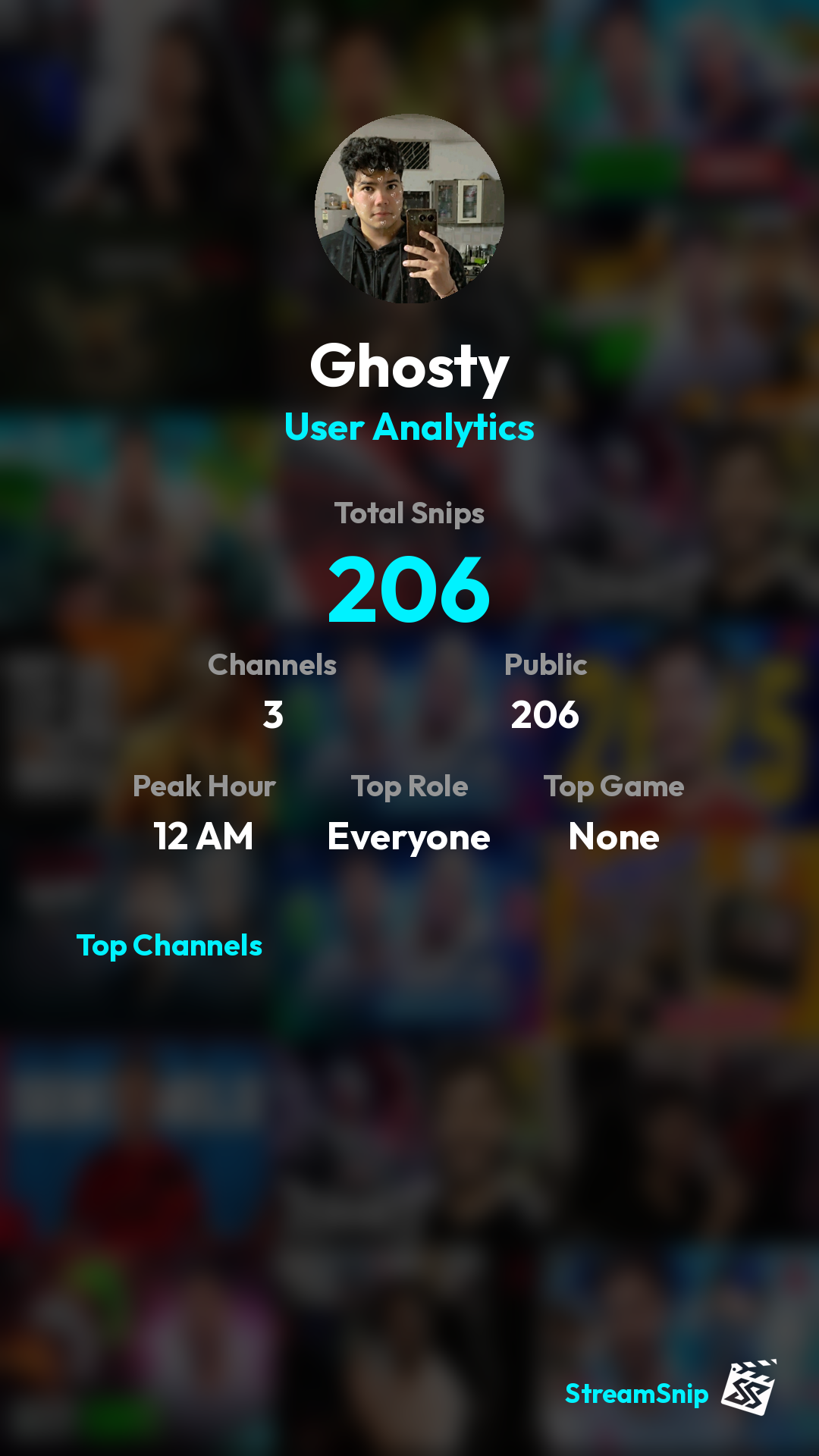 Stats Share Card
