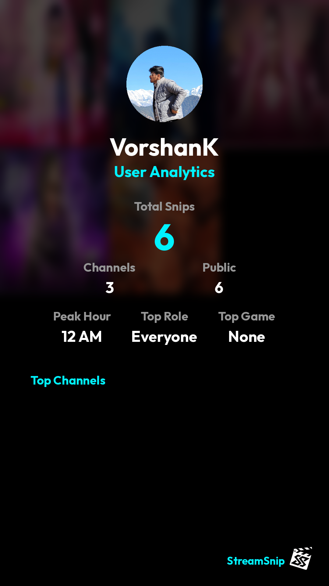 Stats Share Card
