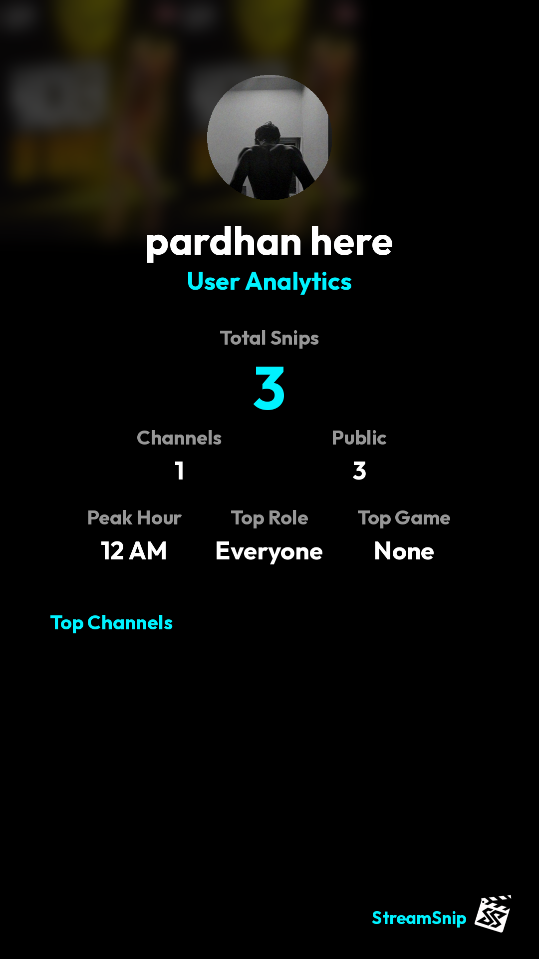 Stats Share Card