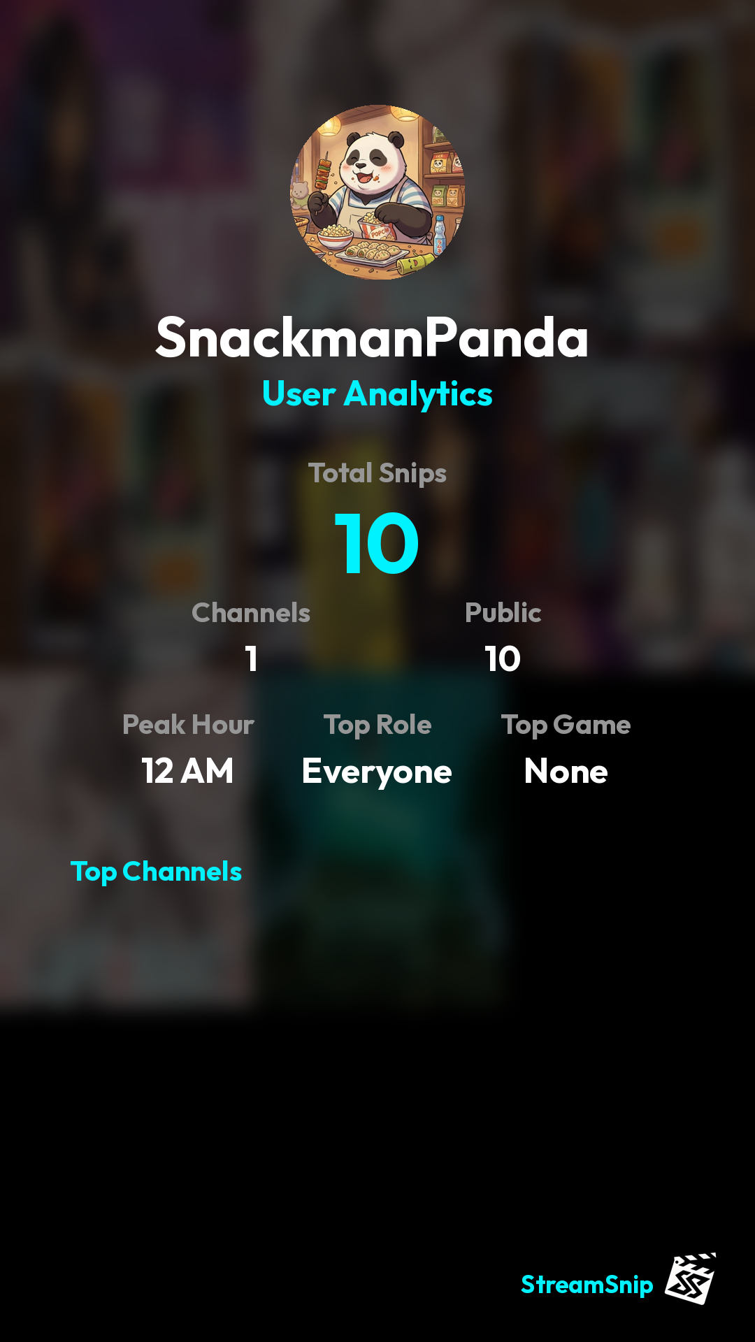 Stats Share Card