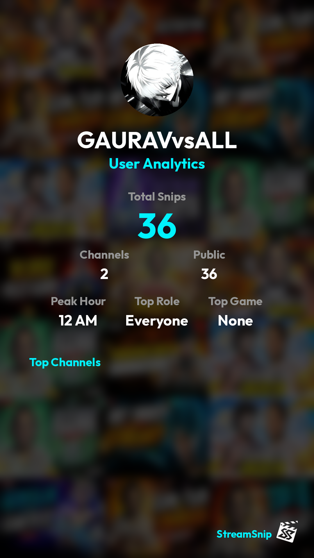 Stats Share Card