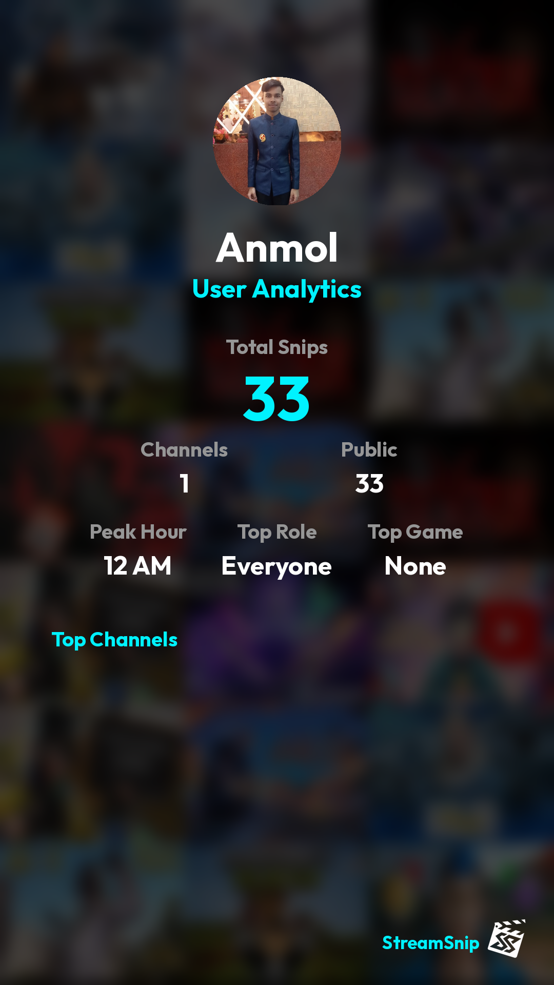 Stats Share Card