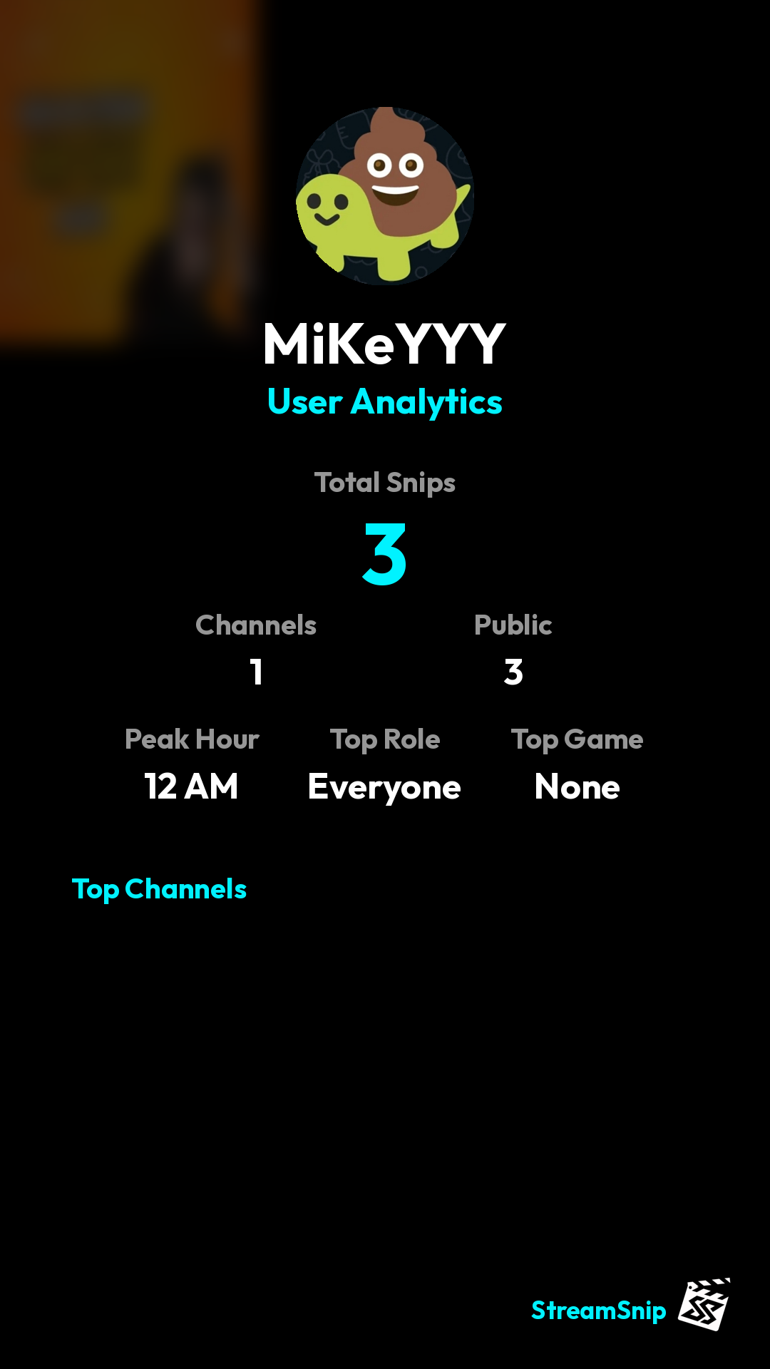 Stats Share Card