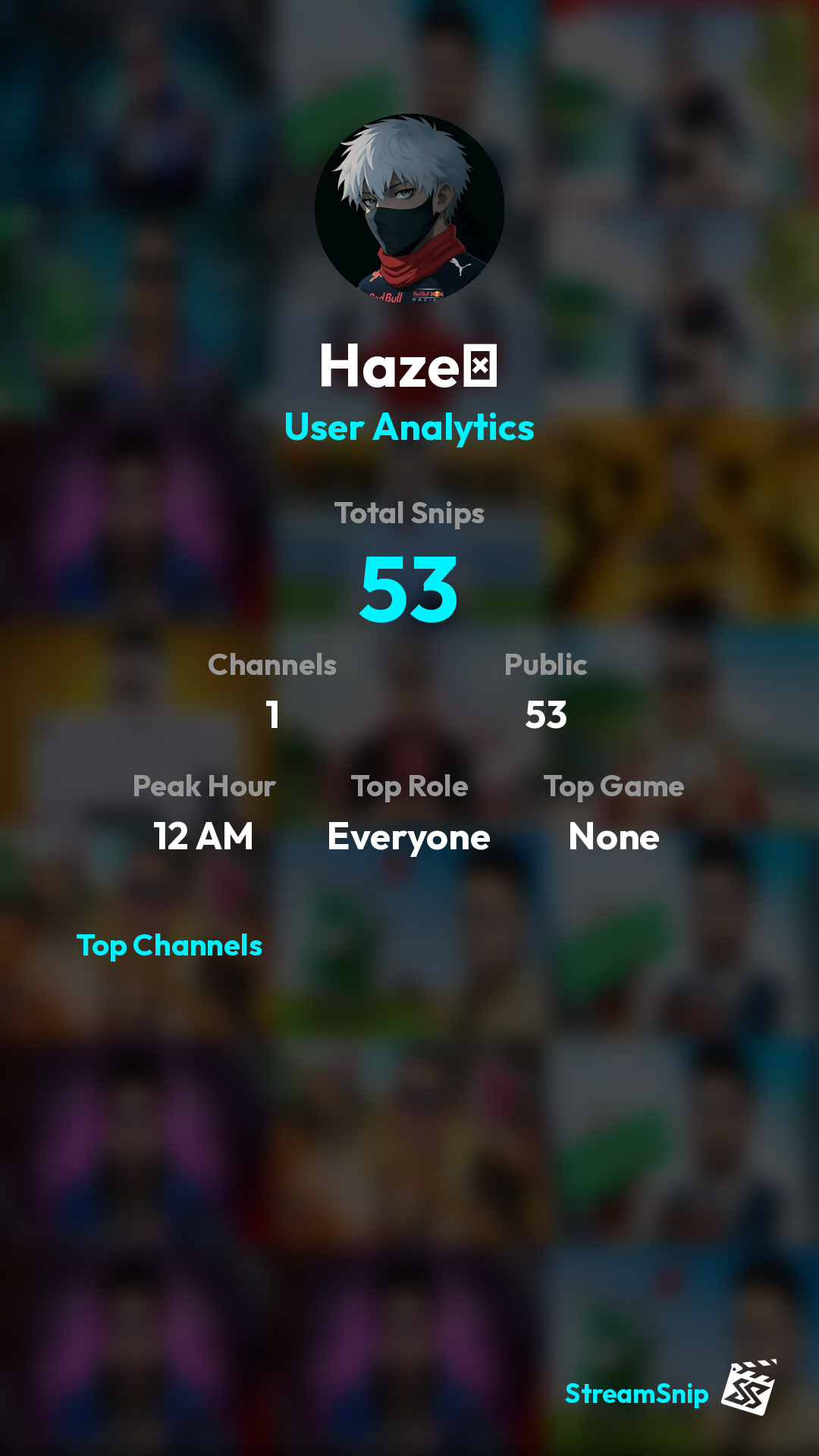 Stats Share Card