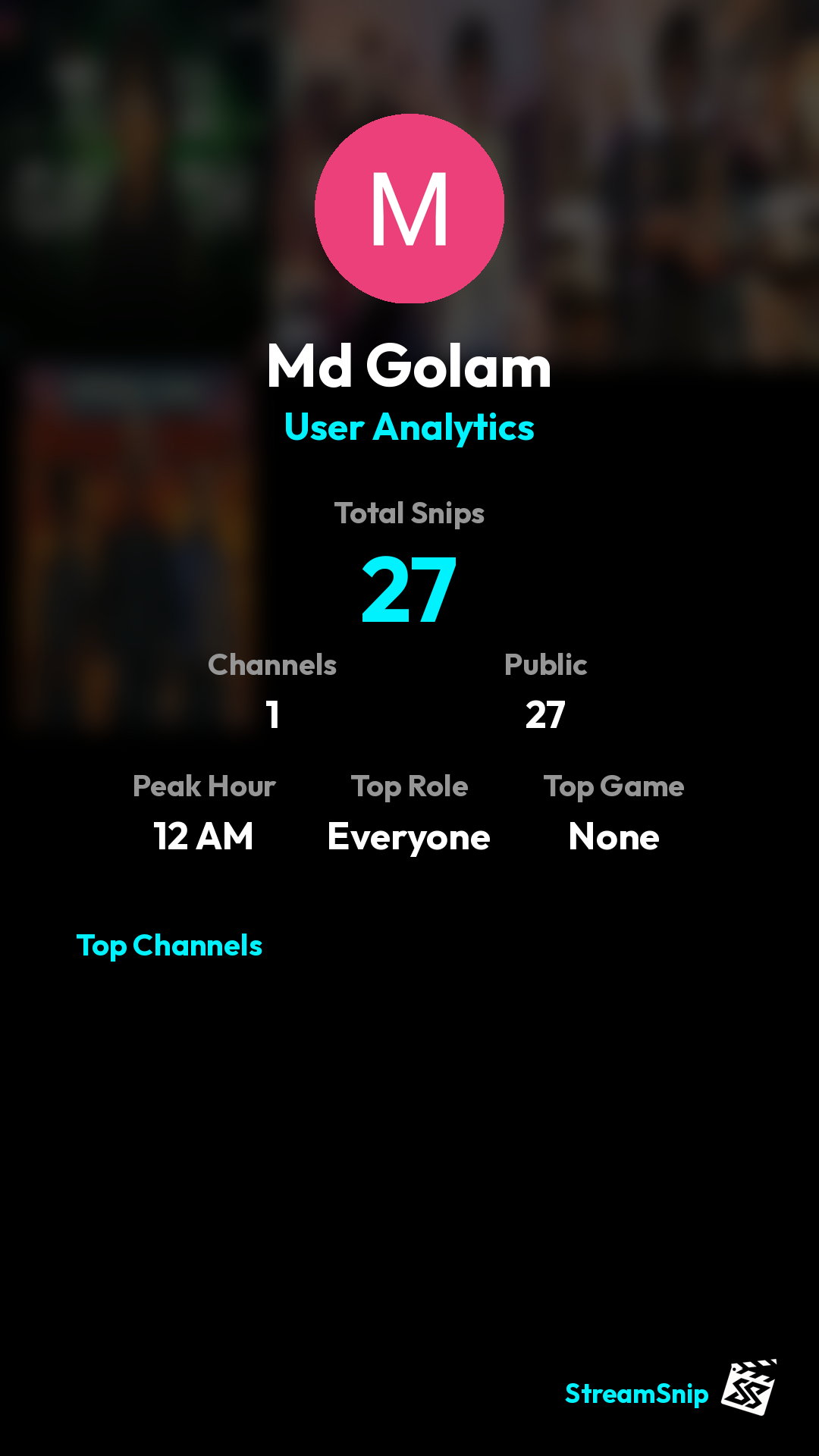 Stats Share Card