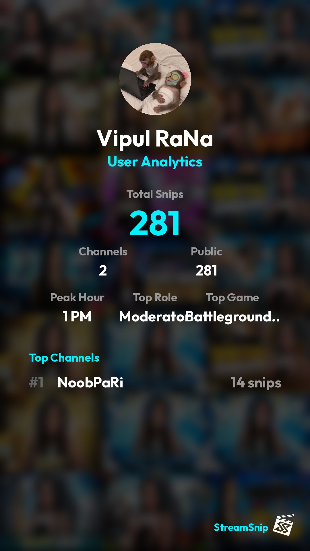 Stats Share Card