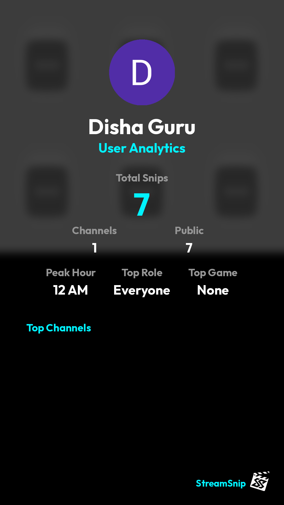 Stats Share Card
