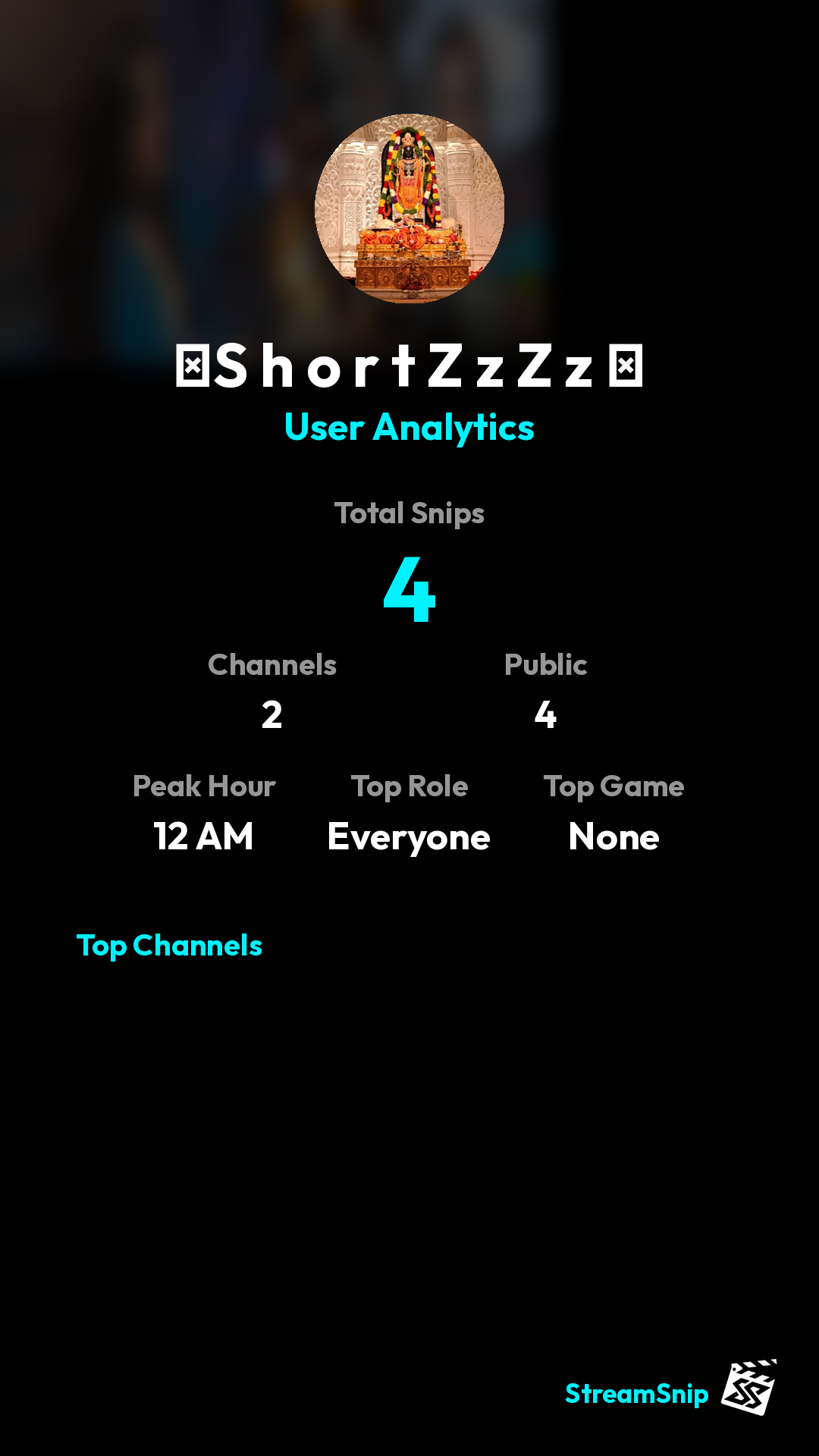 Stats Share Card