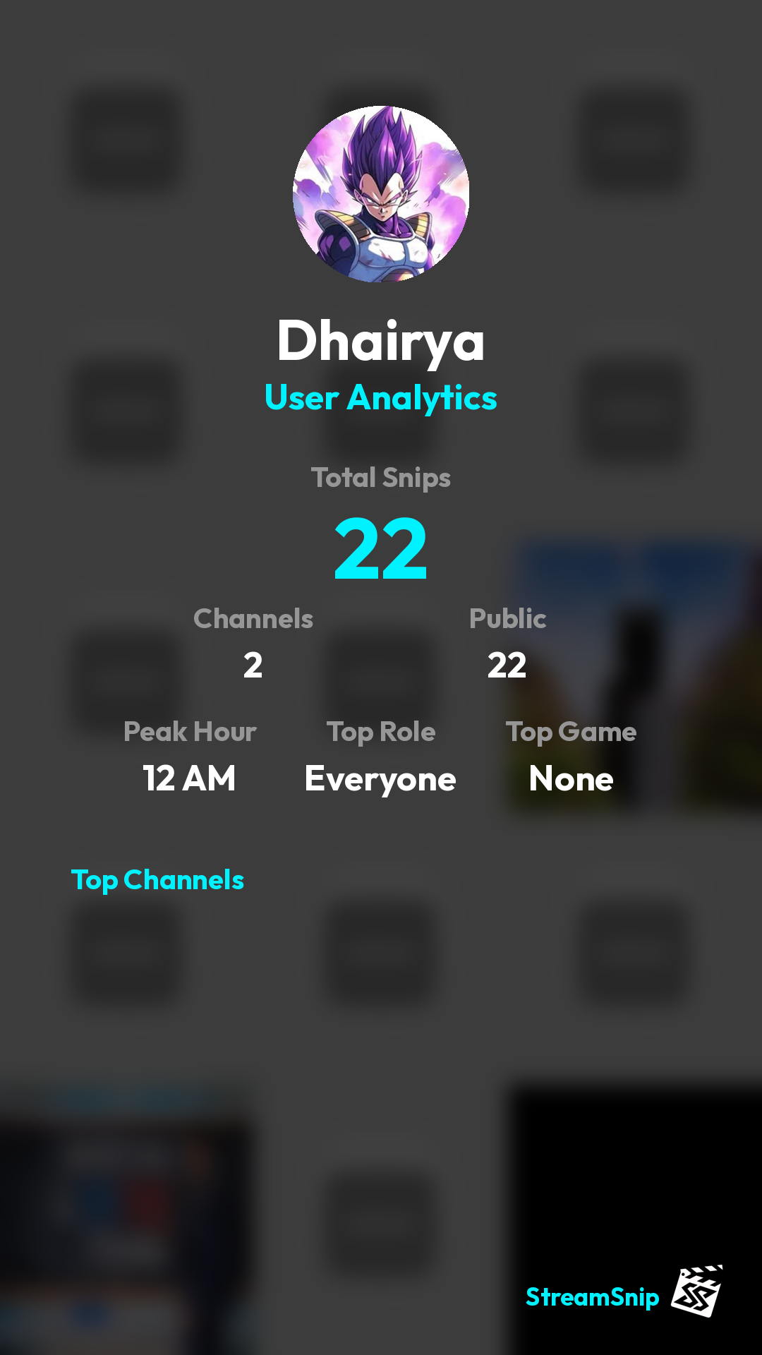 Stats Share Card