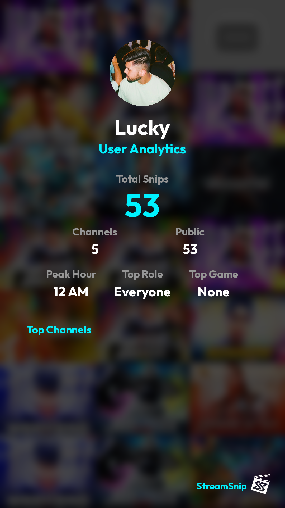 Stats Share Card