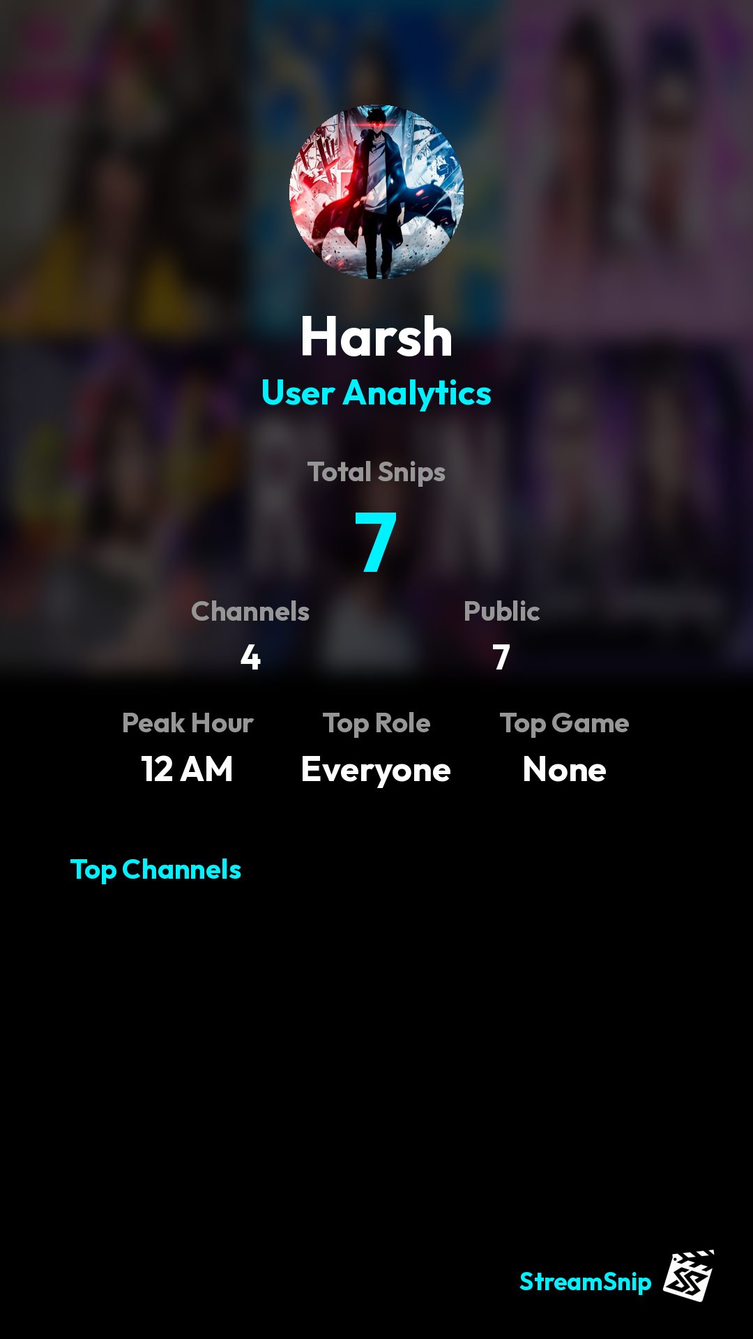 Stats Share Card