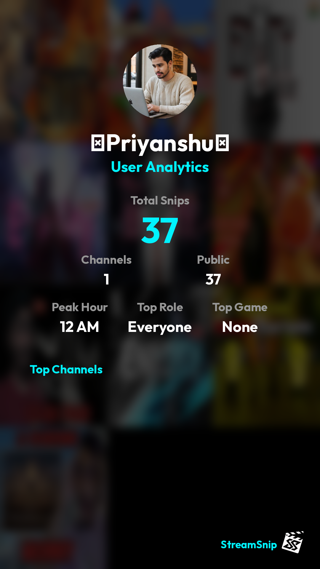 Stats Share Card