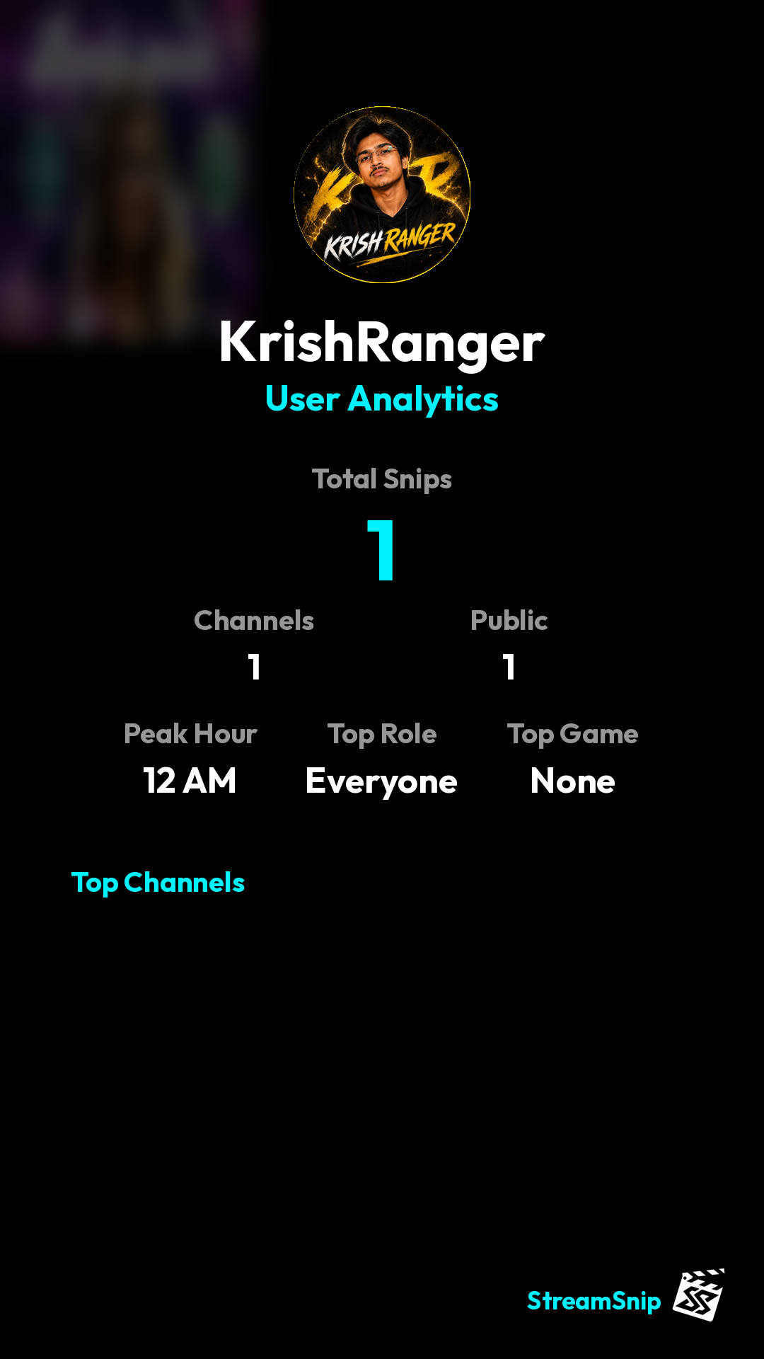 Stats Share Card